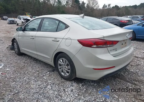 2017 Hyundai Elantra Se from USA, damaged, VIN KMHD74LFXHU393834